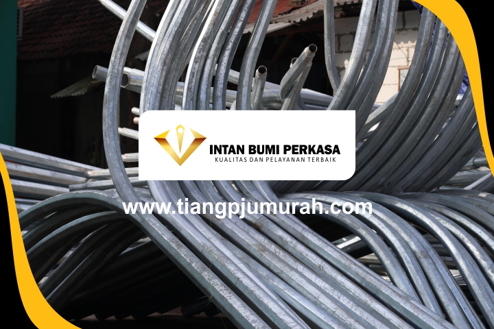 Harga Tiang Lampu PJU Galvanis Murah Mojokerto