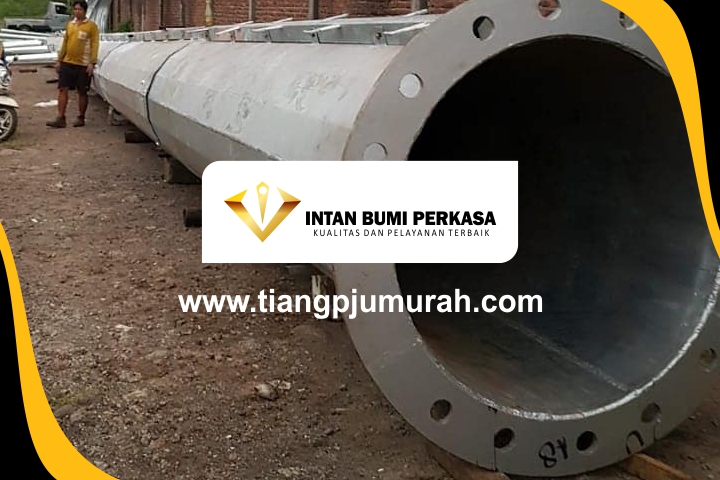 Harga Tiang Lampu PJU Galvanis Murah Probolinggo
