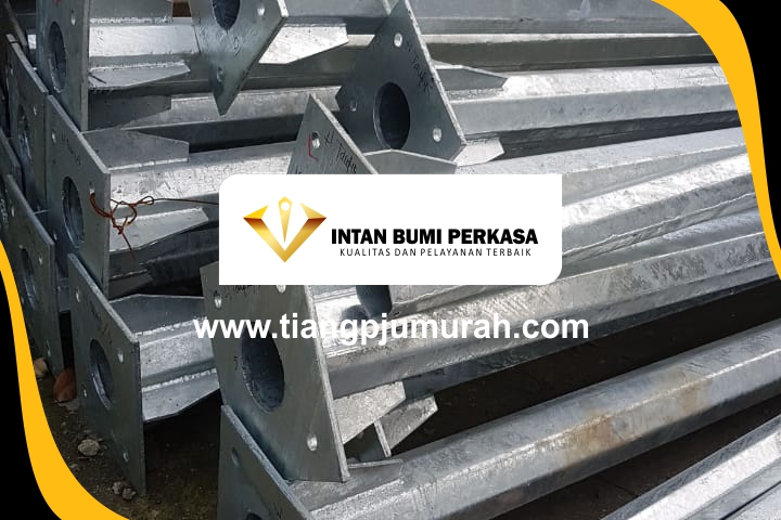 Harga Tiang Lampu PJU Galvanis Murah Surabaya