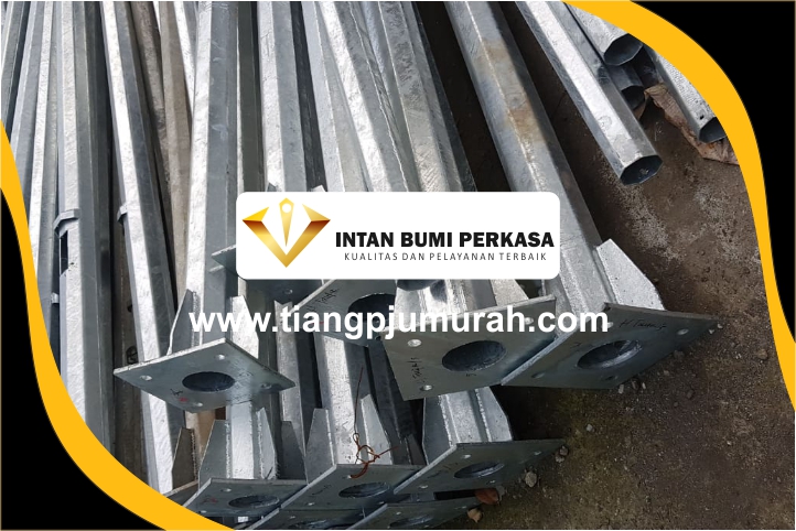 Harga Tiang Lampu PJU Galvanis Murah Magetan