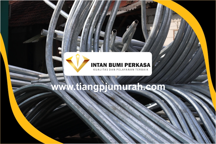Harga Tiang Lampu PJU Galvanis Murah Tuban