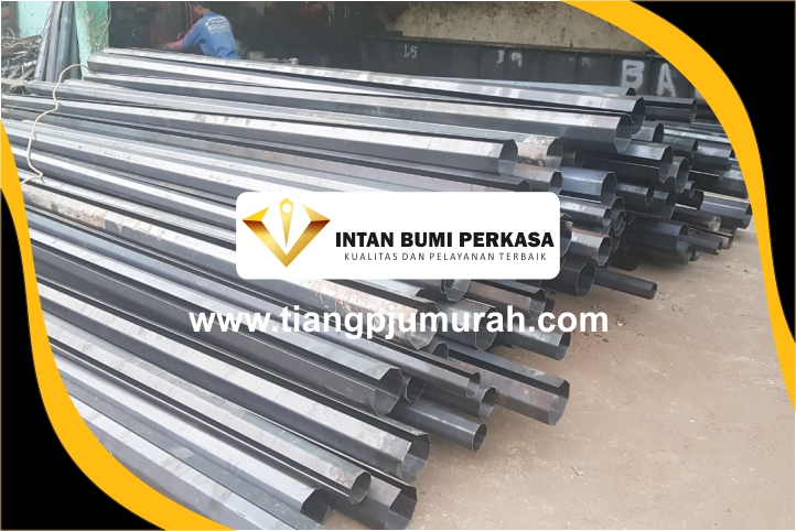 Harga Tiang Lampu PJU Galvanis Murah Trenggalek
